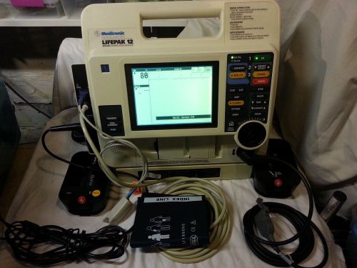 Lifepak Lifepack 12 Biphasic Monitor ECG