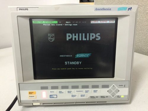 Philips Anethesia V26CT - Agilent 24/26 - M1204R - Patient Monitor