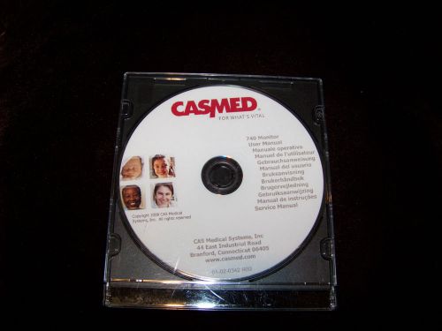 Casmed 740 Patient Monitor User Manual CD
