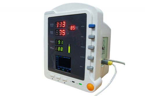Contec icu vital signs patient monitor cms5100 with nibp,spo2,pr,tft lcd display for sale