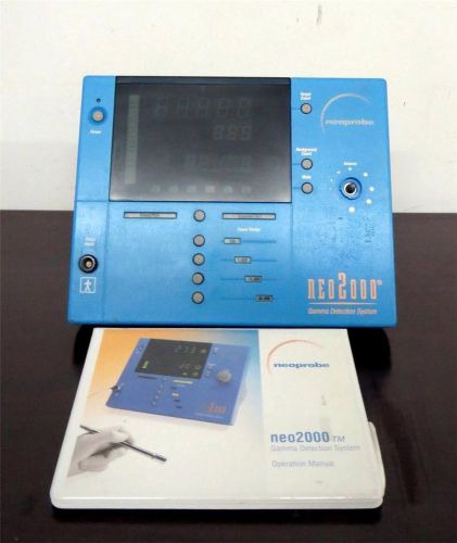 NeoProbe Neo2000 Model 2100 Gamma Detection System with User Manual