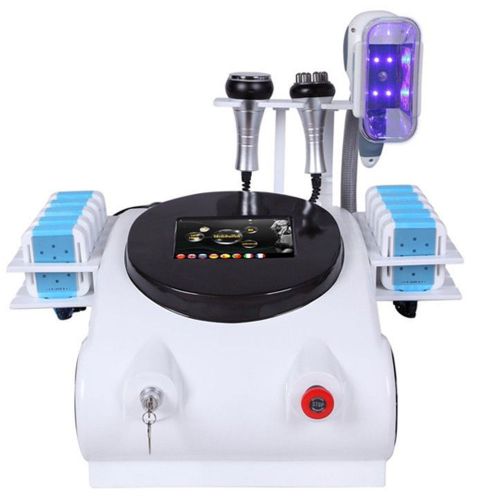 4In1 Ultrasound Cavitation Liposuction Vacuum RF Laser Lipolysis Cold Slimming