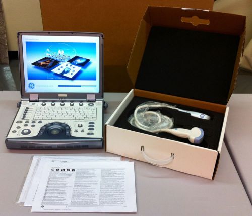 GE Logiq E BT07 Ultrasound System - Fully Refurbished by GE - with NEW 4C-RS