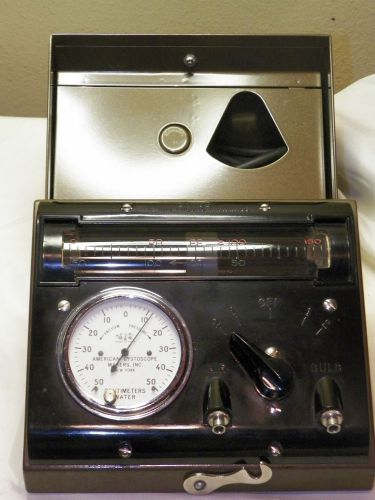 Old Medical Cystoscope Zavod Aneroid Pneumo Apparatus by American Makers, Inc.