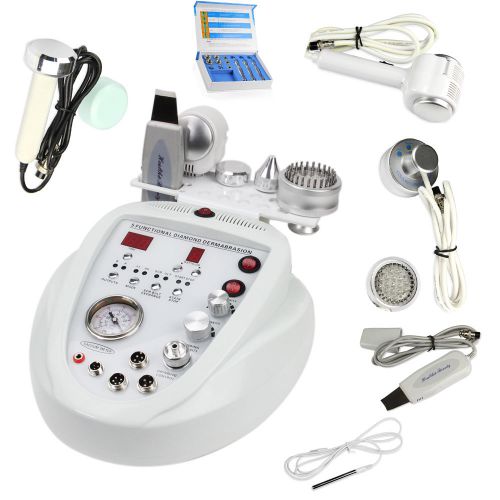 5in1 diamond microdermabrasion dermabrasion photon hot/cold hammer beauty device for sale