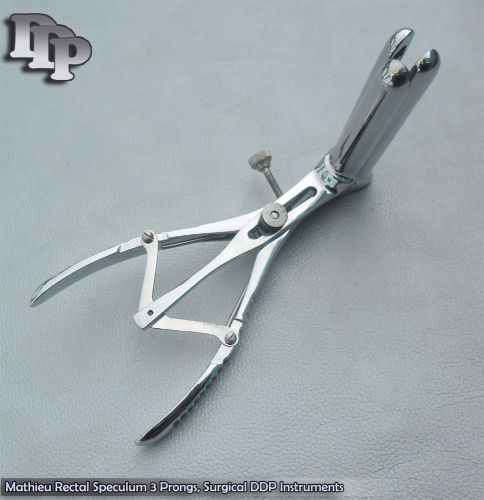 Mathieu Rectal Speculum 3 Prongs, Surgical DDP Instruments