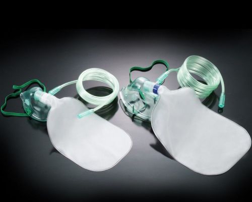 Hi-Concentration Oxygen Mask Adult &amp; Pediatric (Pack of 15 Pcs)