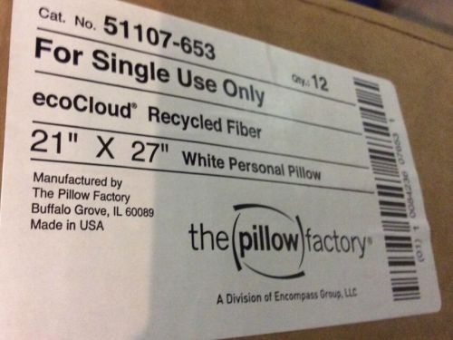 Pillow Factory Single Use 21&#034; x 27&#034; 11 qty * NEW * Make Offer