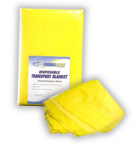 Primacare Disposable Emergency Disaster Shelter Foam Blanket, Hurricane Sandy