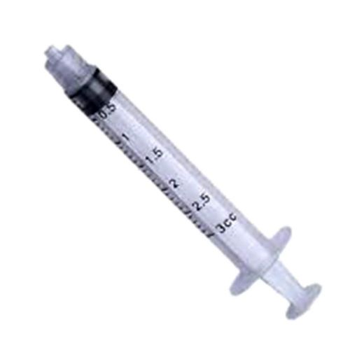 3cc general purpose syringes 3ml sterile new syringe only no needle 100/box for sale