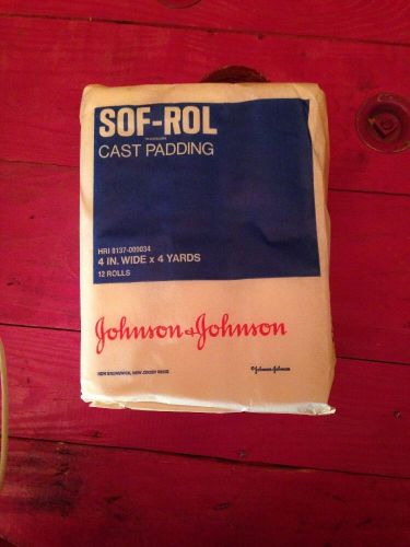 SOF-ROL Cast padding 4&#034; x 4 YDS. 72 Rolls (Mid)