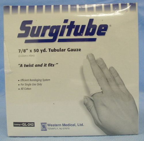 1 box western medical surgitube tubular gauze #gl-242 for sale