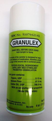 Granulex Spray (4oz)  TRYPSIN / BALSAM  Wound Care, Promotes Tissue Growth