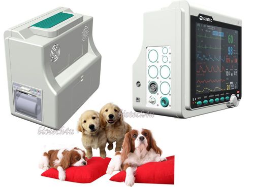 Veterinary Vet Multi-parameter Montior ECG NIBP SpO2 (3 Parameters)Warranty 100%