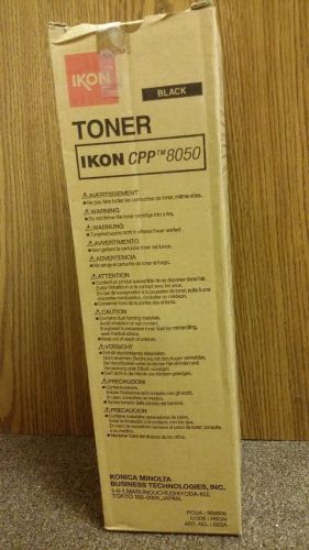 02SA New Genuine IKON Konica CPP 8050 Black Toner Cartridge 956806 Unused
