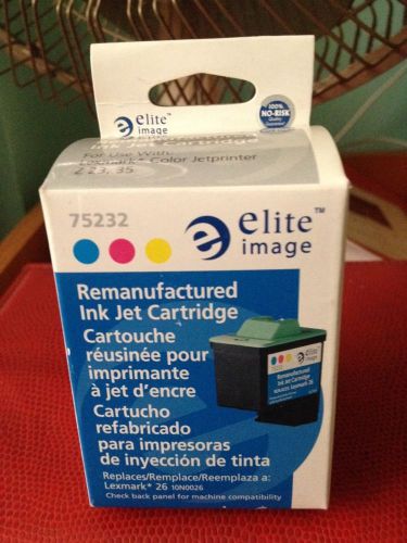 Elite Image Remanufactured Lexmark 26 Inkjet Color Cartridge - ELI75232