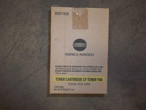 8937906 Konica Minolta CF2002 CF3102 8937-906 Yellow Toner Cartridge