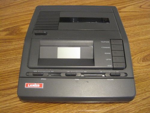 Lanier VW-110 Cassette Desktop Transcriber Dictation Telephone Voice Recorder