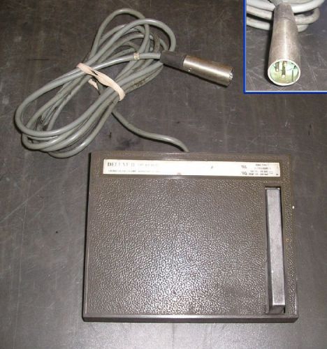 Linemaster 68-S2 11B11954 Deluxe II Foot Control Pedal Switch XLR