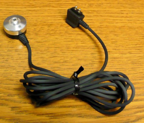 Dictaphone Transcription Headset replacement cord with speaker button # 477