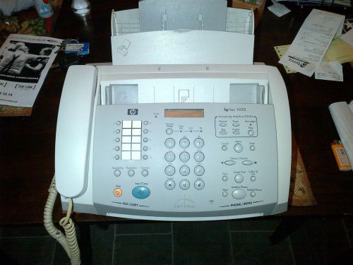 hewlet packard fax/tel/copier