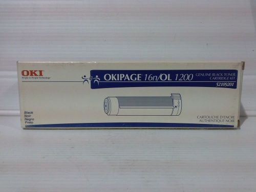 OKI 52109201 OKIPAGE 16n/OL 1200Genuine Black Toner Cartridge Kit.Qty:3(TO013-3)