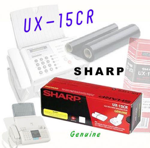 Sharp ux-15cr thermal transfer imaging film ribbon 1 roll - for ux models*in box for sale