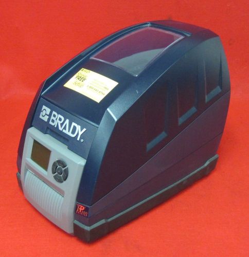 Brady ip300 thermal label transfer printer w/power cable bp-ip300 #f6 for sale