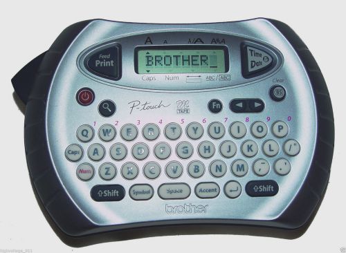Brother PT-70 P-Touch Electronic Labeling System Label Maker M-Tape - Works VG