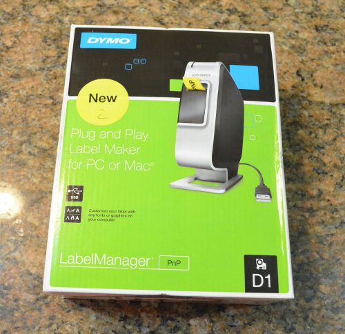 Dymo labelmanager pnp plug n play label maker usb for pc or mac for sale