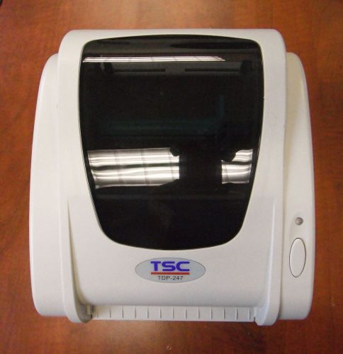 TSC DIRECT THERMAL TDP-247 INCLUDES USB AND DISC