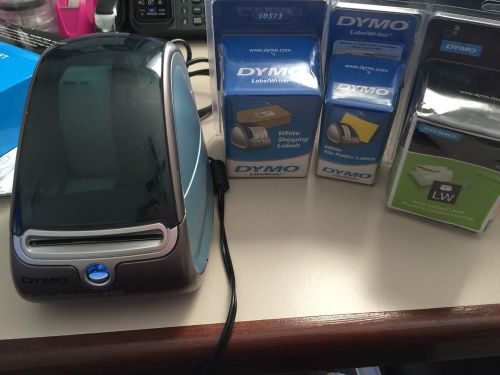 Dymo labelwriter 400 label thermal printer with 3 boxes of labels for sale