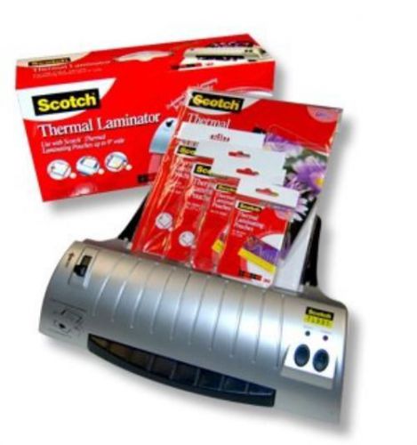 NEW 3M Laminator Kit With Every Size Laminating Pouch