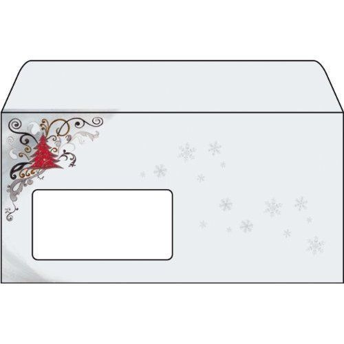 Sigel DU206  DL 11 x 22cm  Envelopes Fairy Tale, 50 pieces, White/Red/Black