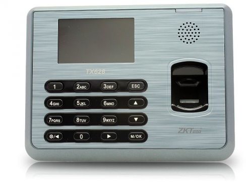 ZKsoftware Soft TX628 multi-biometric identification Time attendance Tcp/ip USB