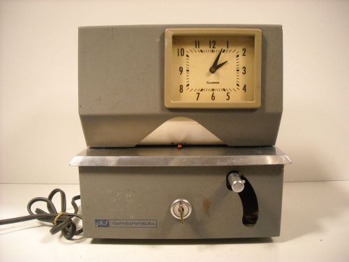 Cincinnati Time Punch Clock Machine Industrial Parts Only