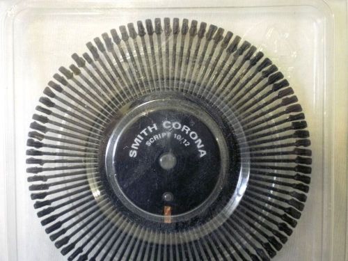 Smith Corona Printwheel Script 10/12   1033-20 Daisywheel