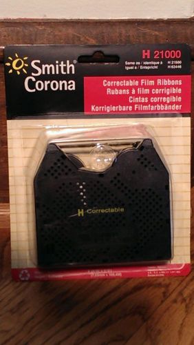 4 New Genuine Smith Corona H Series 21000 Correctable Typewriter Ribbon (2 pack)