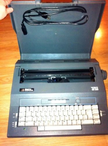Vintage Smith Corona Portable Electronic Typewriter SD 250 Spell Right II WORKS!