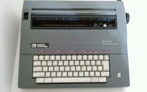 Vintage smith corona sl 575 spell right dictionary electric typewriter 5a-a for sale