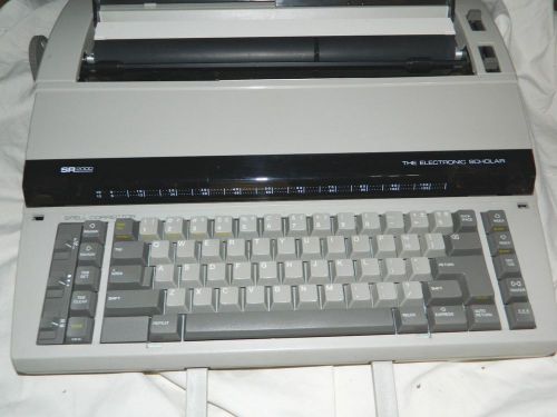 SEARS Brand Electronic Typewriter # The Electronic Scholar