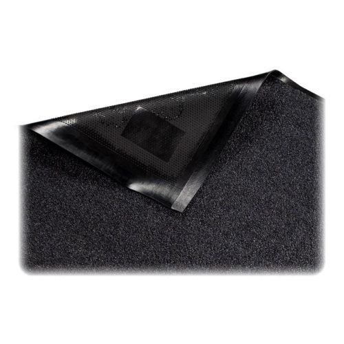 Genuine joe 59464 4-ft. x 6-ft. indoor mat, black for sale