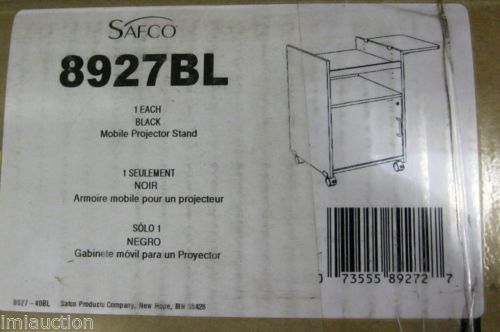 Safco 8927BL Economy Mobile Computer Projector Stand SAF8927BL SAF 8927BL