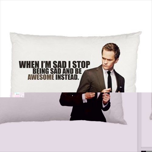 New Neil Patrick Harris How I Met Your Mother 30&#034; x 20&#034; Pillow Case Gift