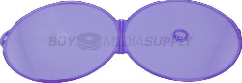 5mm Purple Color Clamshell CD/DVD Case - 190 Pack