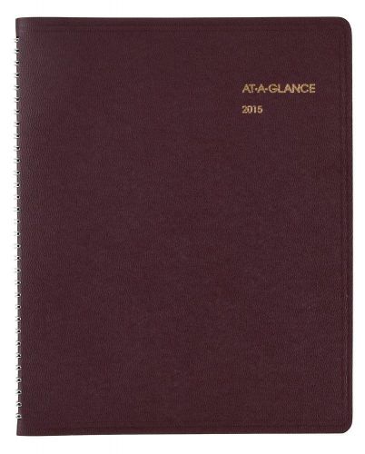 AT-A-GLANCE Monthly Planner 2015, Wirebound, Black, 8.88 x 11 Inch Page Size (70