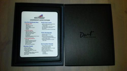 Southwest Airlines Leader Executive Portfolio Notepad Notebook  by Dart