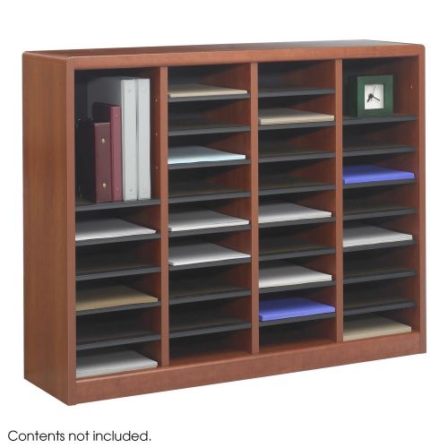 Safco Products Company Wood E-Z Stor Literature Organizers 36 Sections