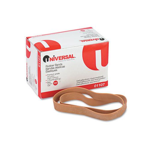 400 Universal Rubber Bands, Size 107, 7 x 5/8 - UNV01107