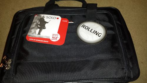 Solo classic collection 15.6 rolling case - uslb1004 msrp $132 for sale